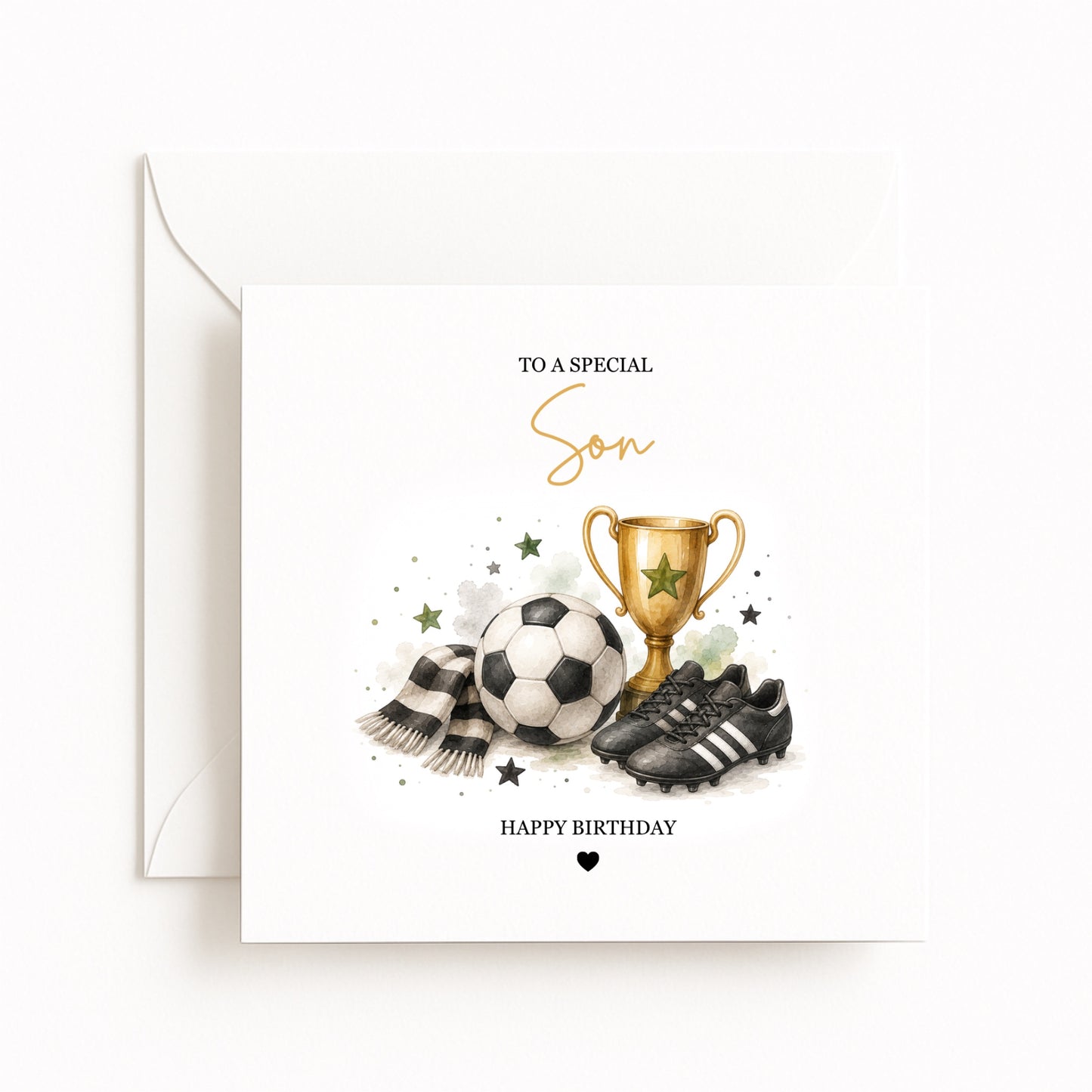 Personalised Football Birthday Card