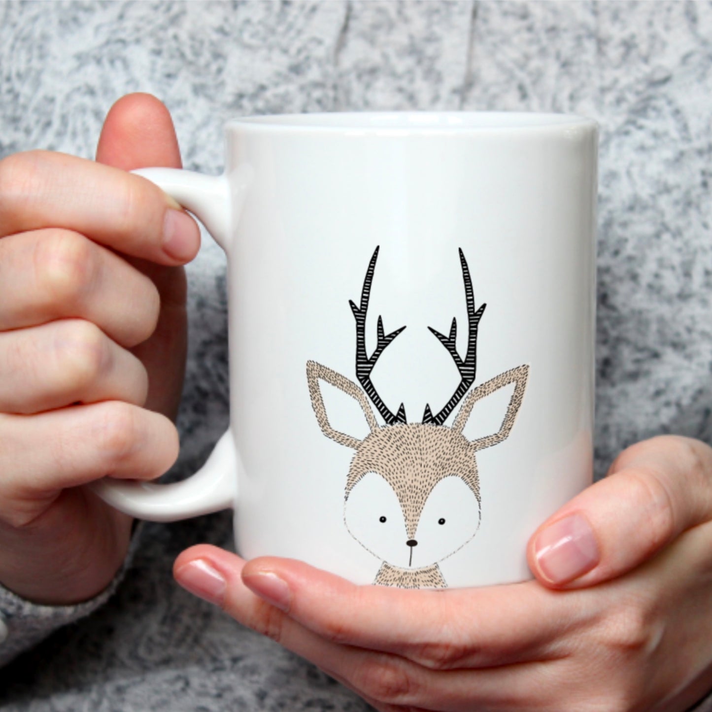 Deer Personalised Mug