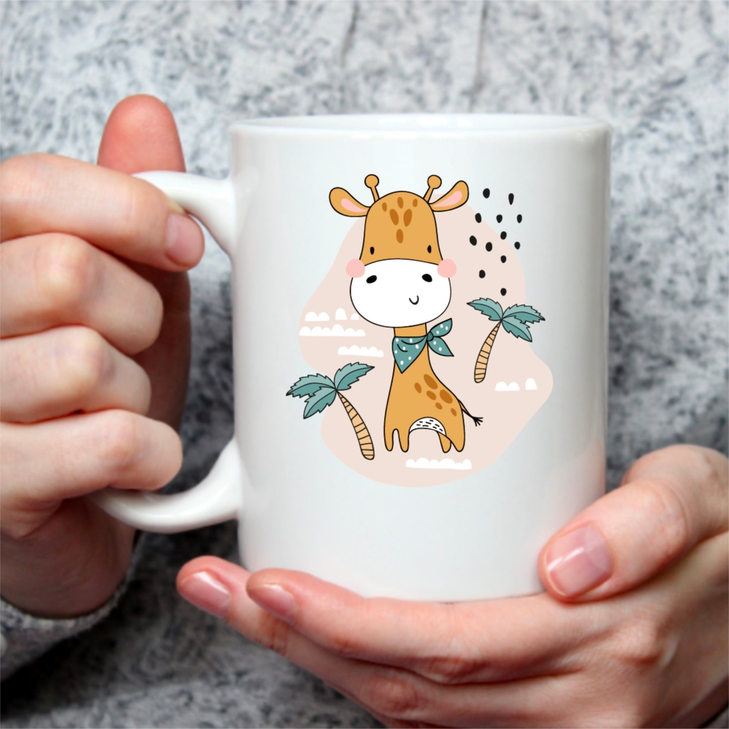 Giraffe Personalised Mug