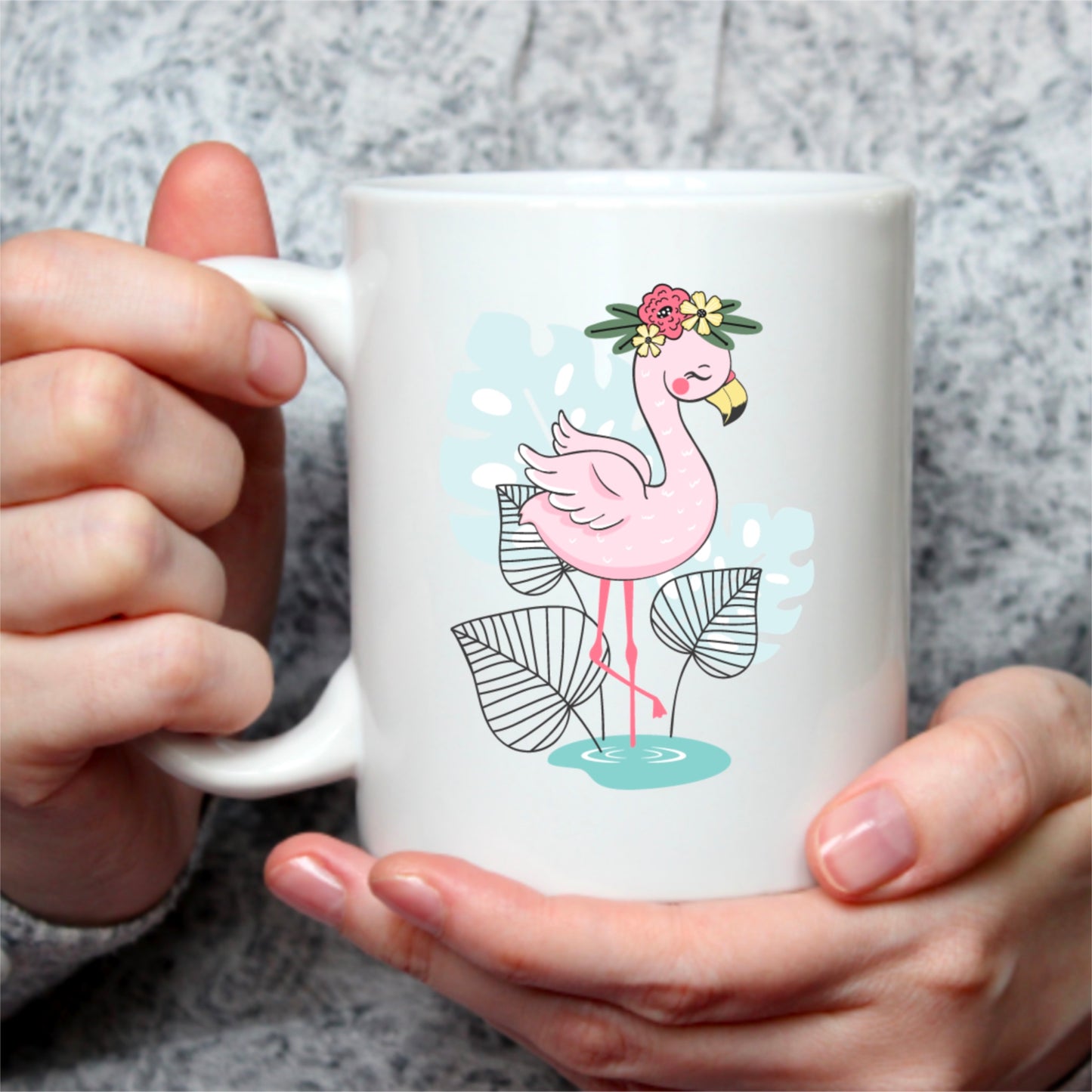 Flamingo Personalised Mug