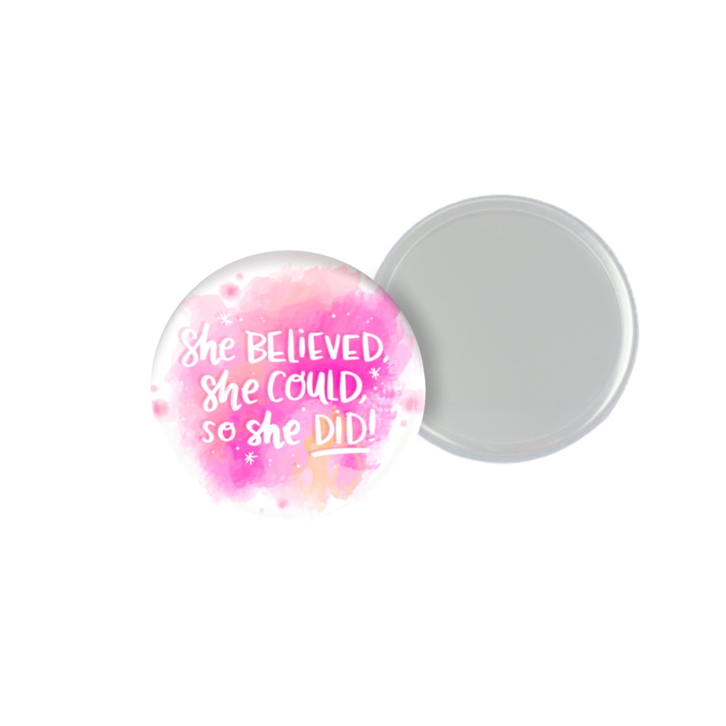 She Believed She Could Pocket Mirror
