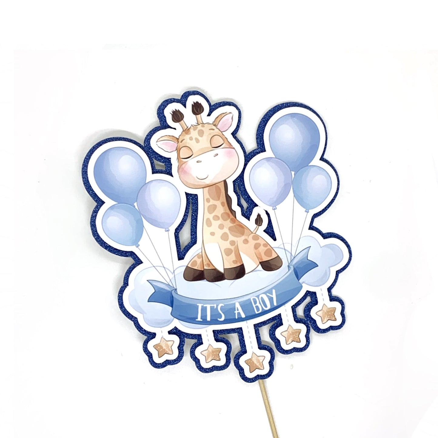 It’s a Boy Giraffe Cake Topper