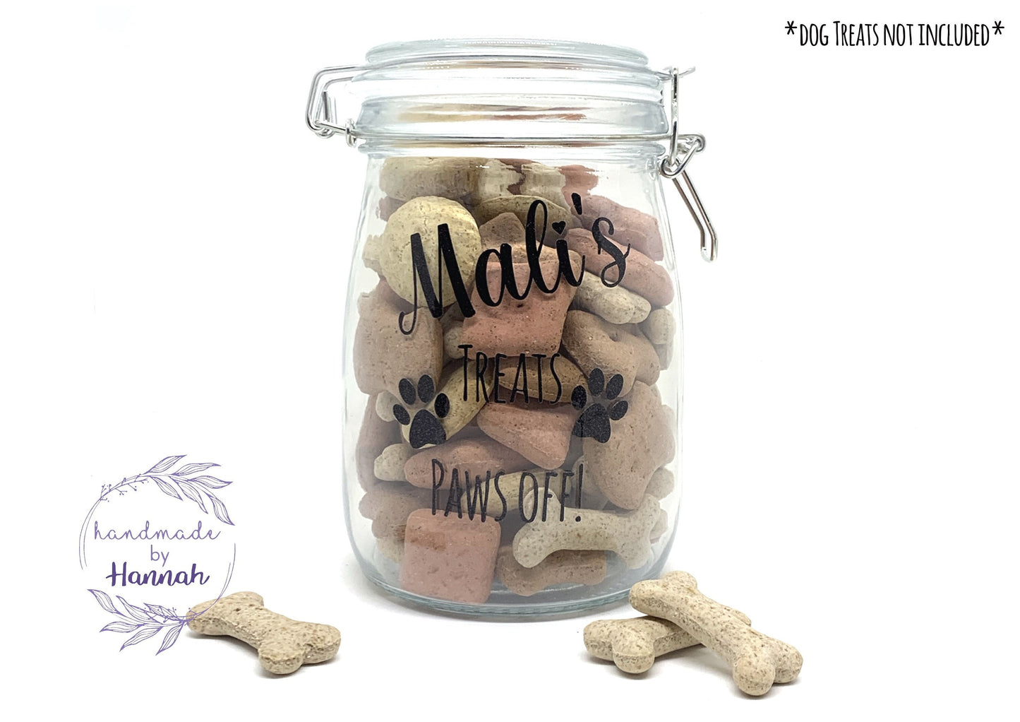 Pet Glass Treat Jar