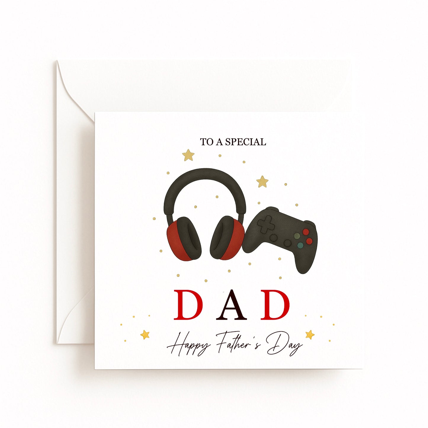 Gamer Theme Father’s Day Card