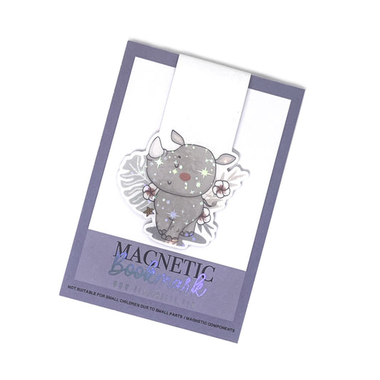 Rhino Magnetic Bookmark