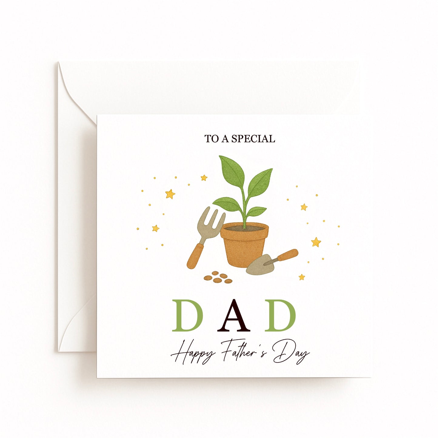 Gardening Theme Father’s Day Card