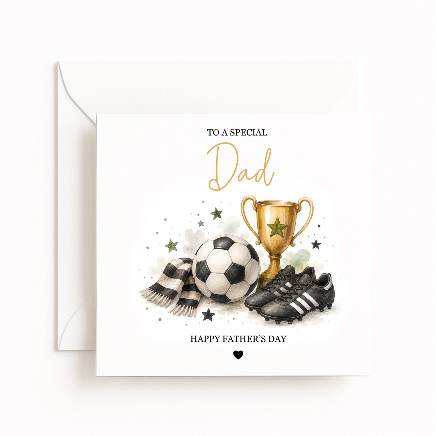 Football Theme Father’s Day Card