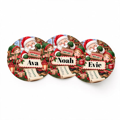 Approved Christmas Stickers