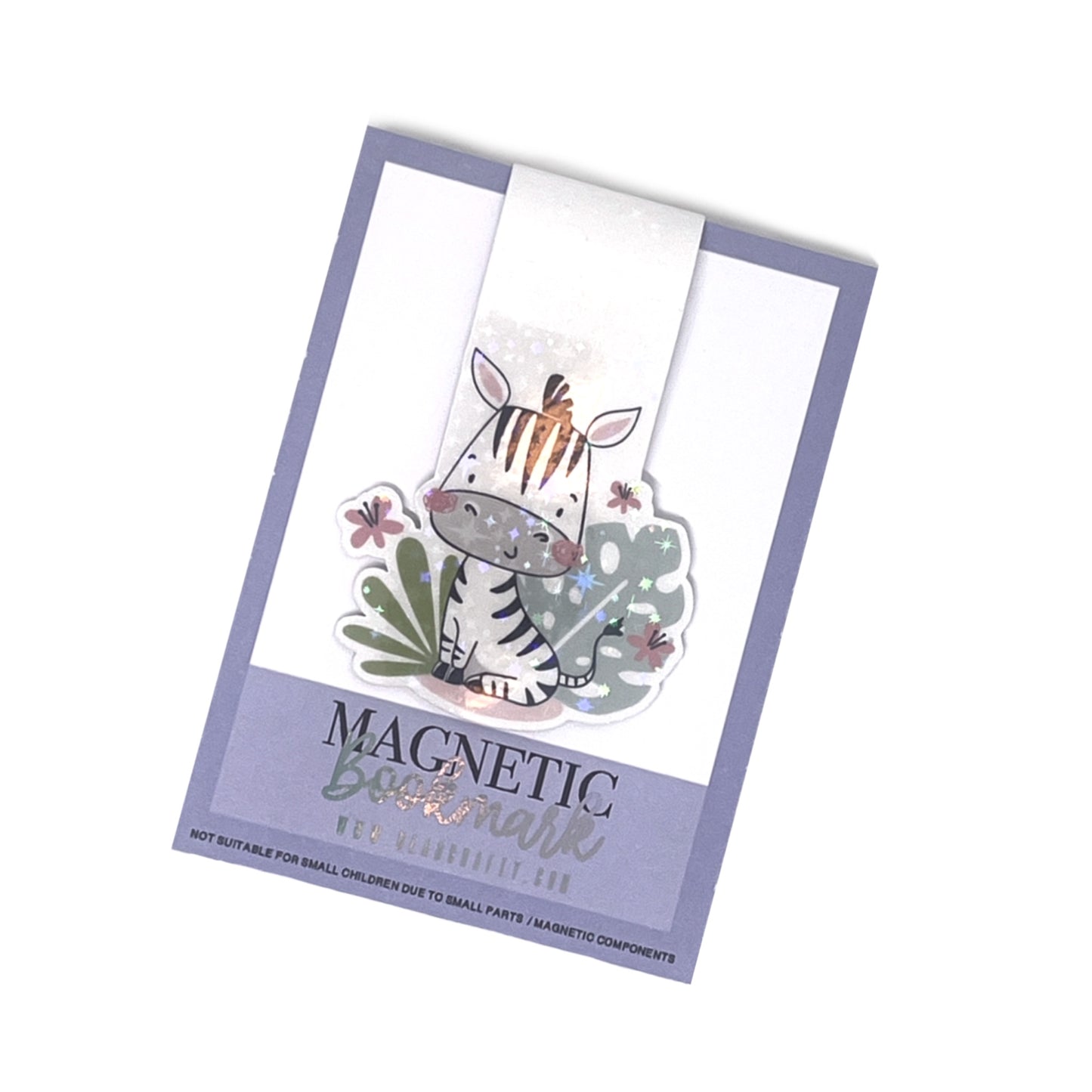 Zebra Magnetic Bookmark