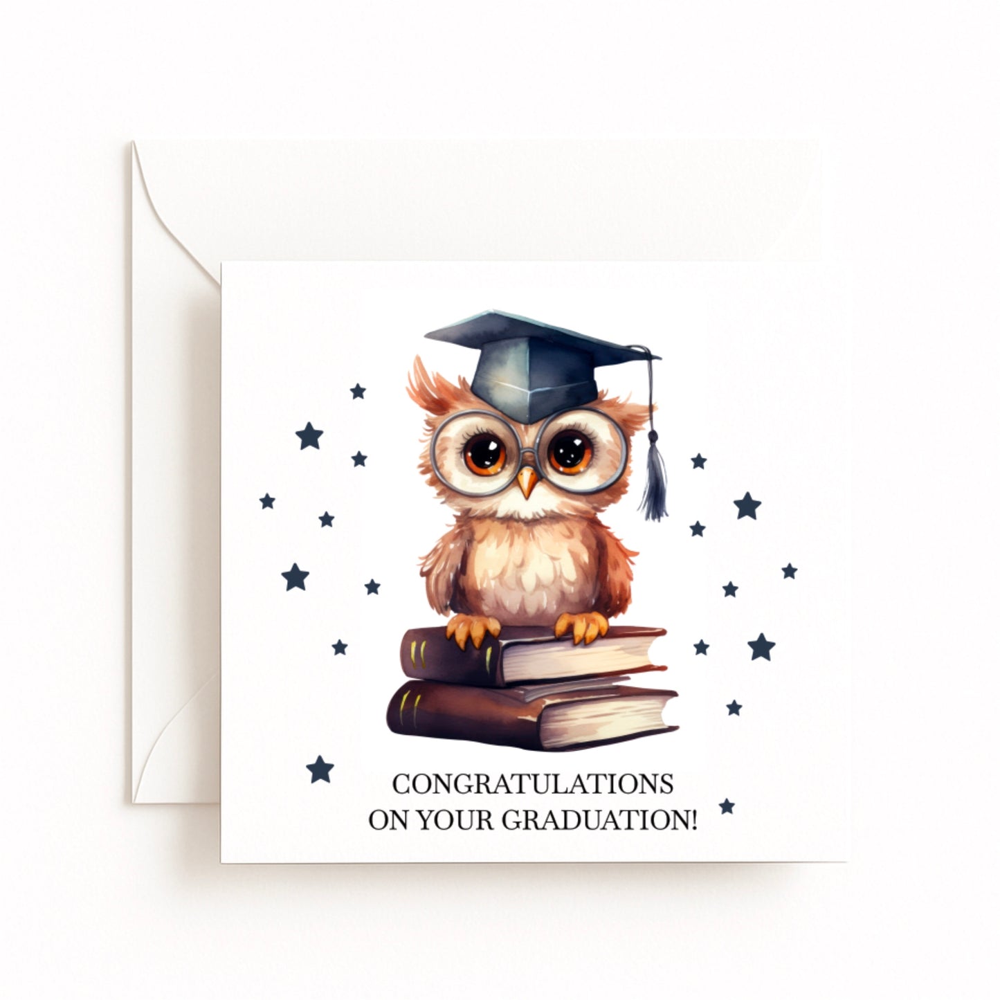 Wise Owl Graduation Card