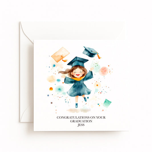 Personalised Graduation Card