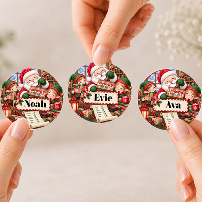 Approved Christmas Stickers