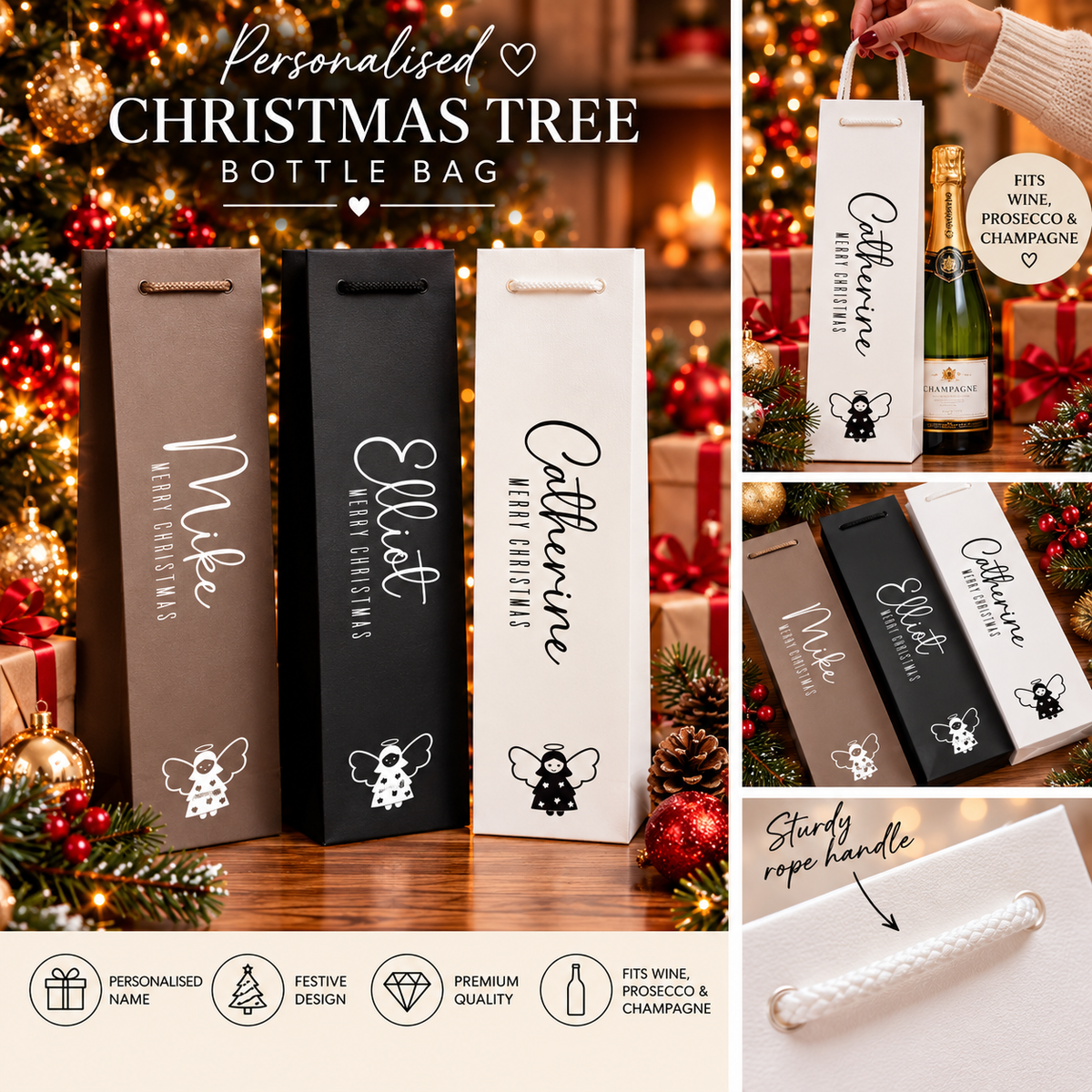 Christmas Angels Gift Bag