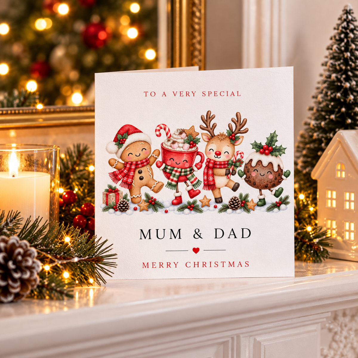 Festive Favourites Christmas Card