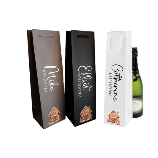 Gingerbread Bottle Bag