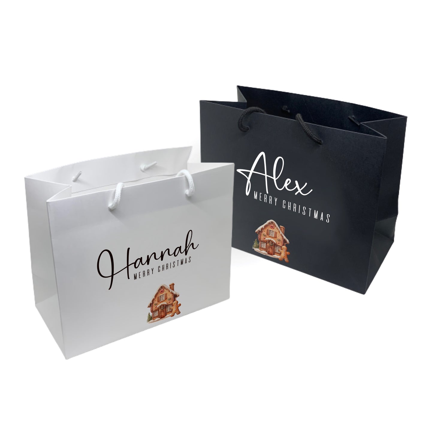 Gingerbread Christmas Gift Bag