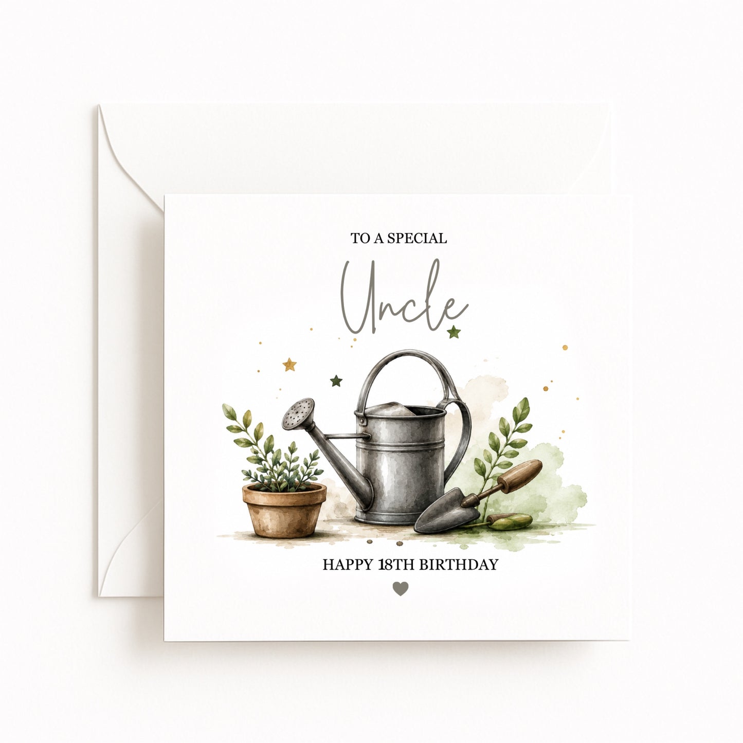 Personalised Gardening Birthday Card