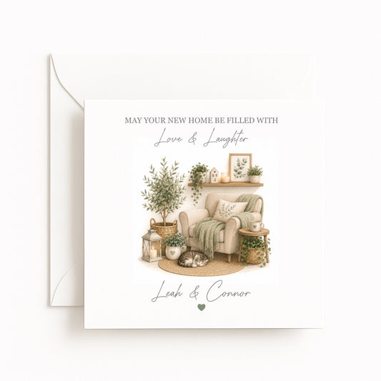 Cosy Front Room Card
