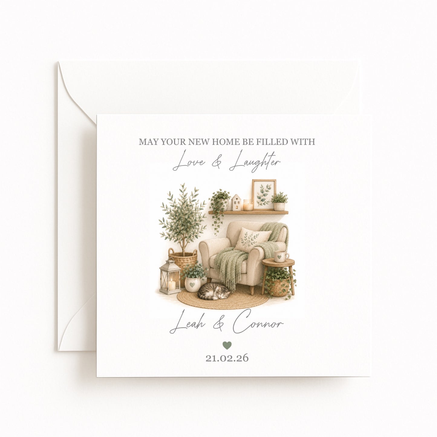 Cosy Front Room Card