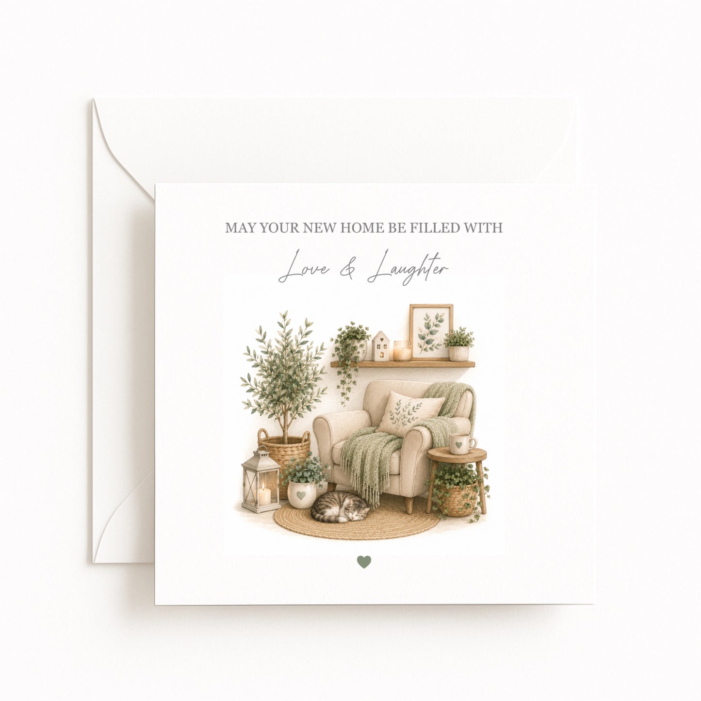 Cosy Front Room Card