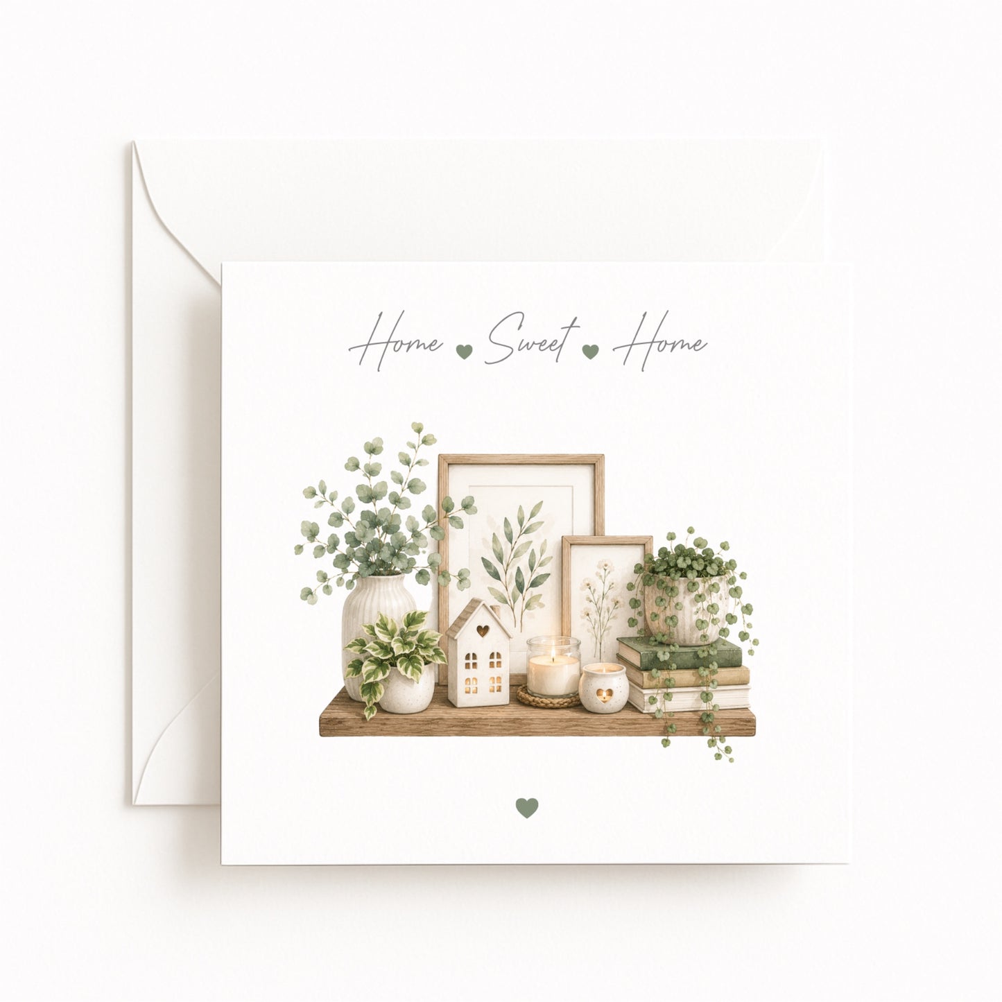 Plant Shelf Display Card
