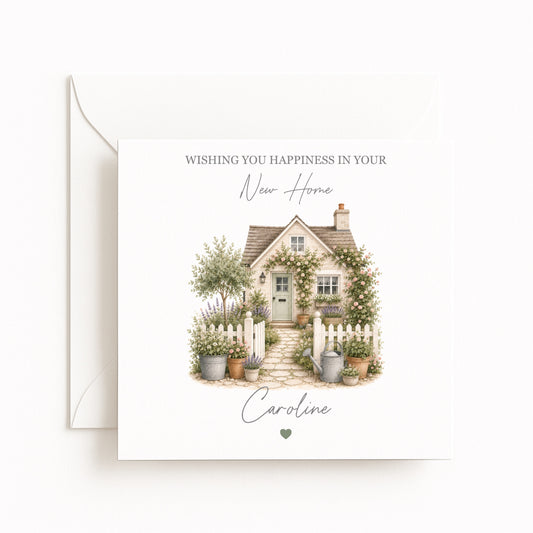 New Home Cottage Card