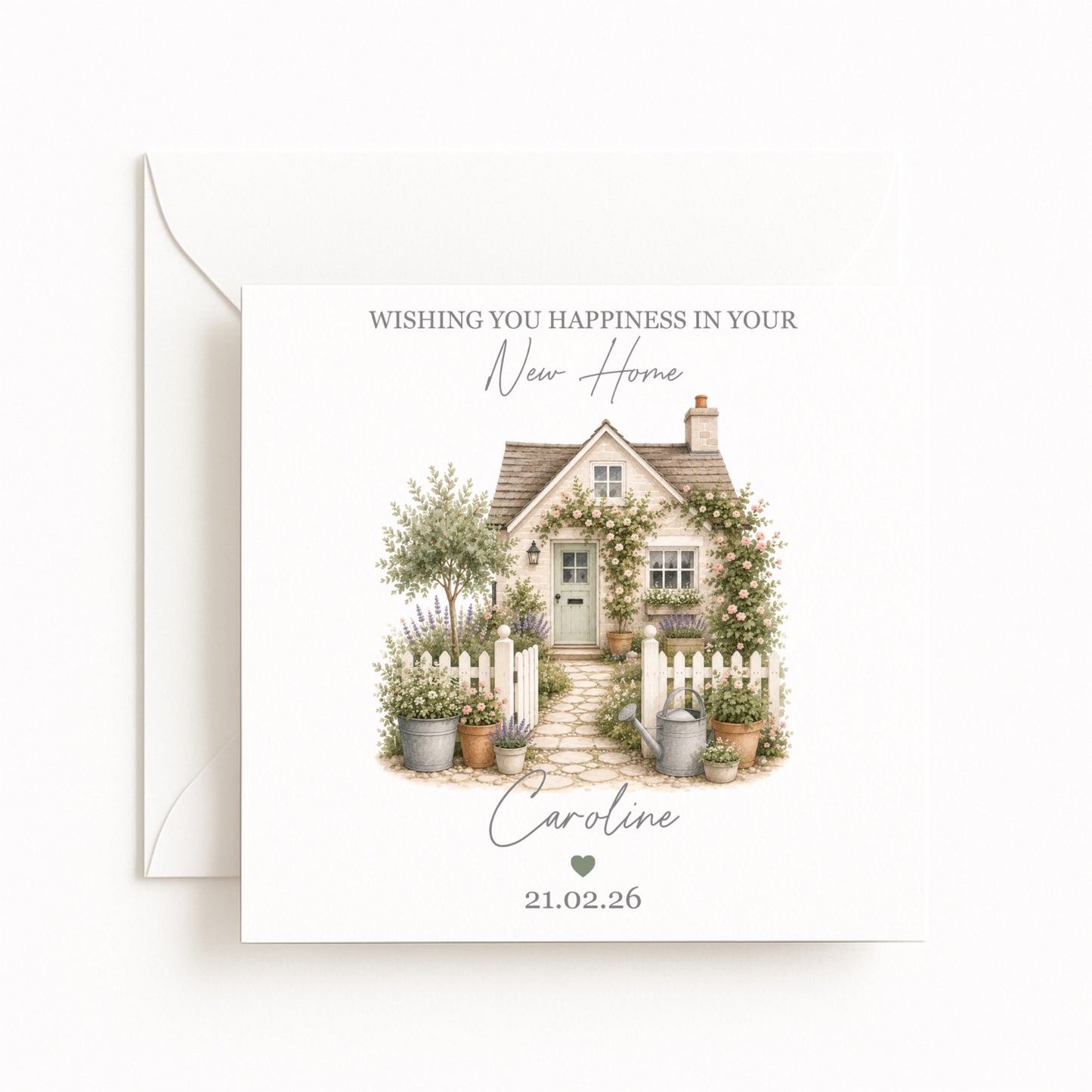 New Home Cottage Card