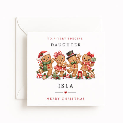 Gingerbreads Christmas Card