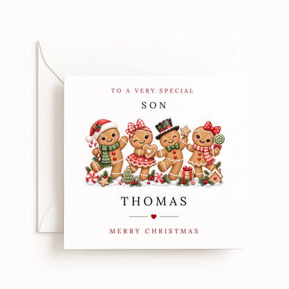 Gingerbreads Christmas Card
