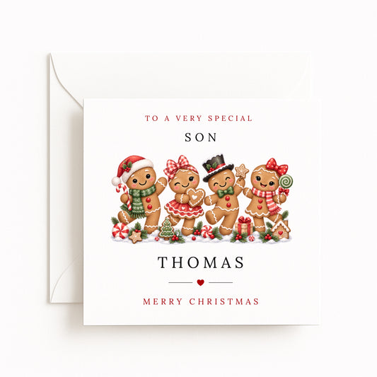 Gingerbreads Christmas Card