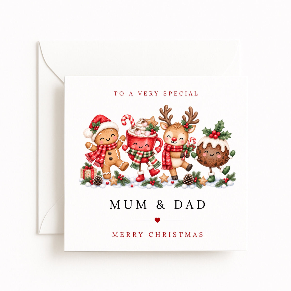 Festive Favourites Christmas Card