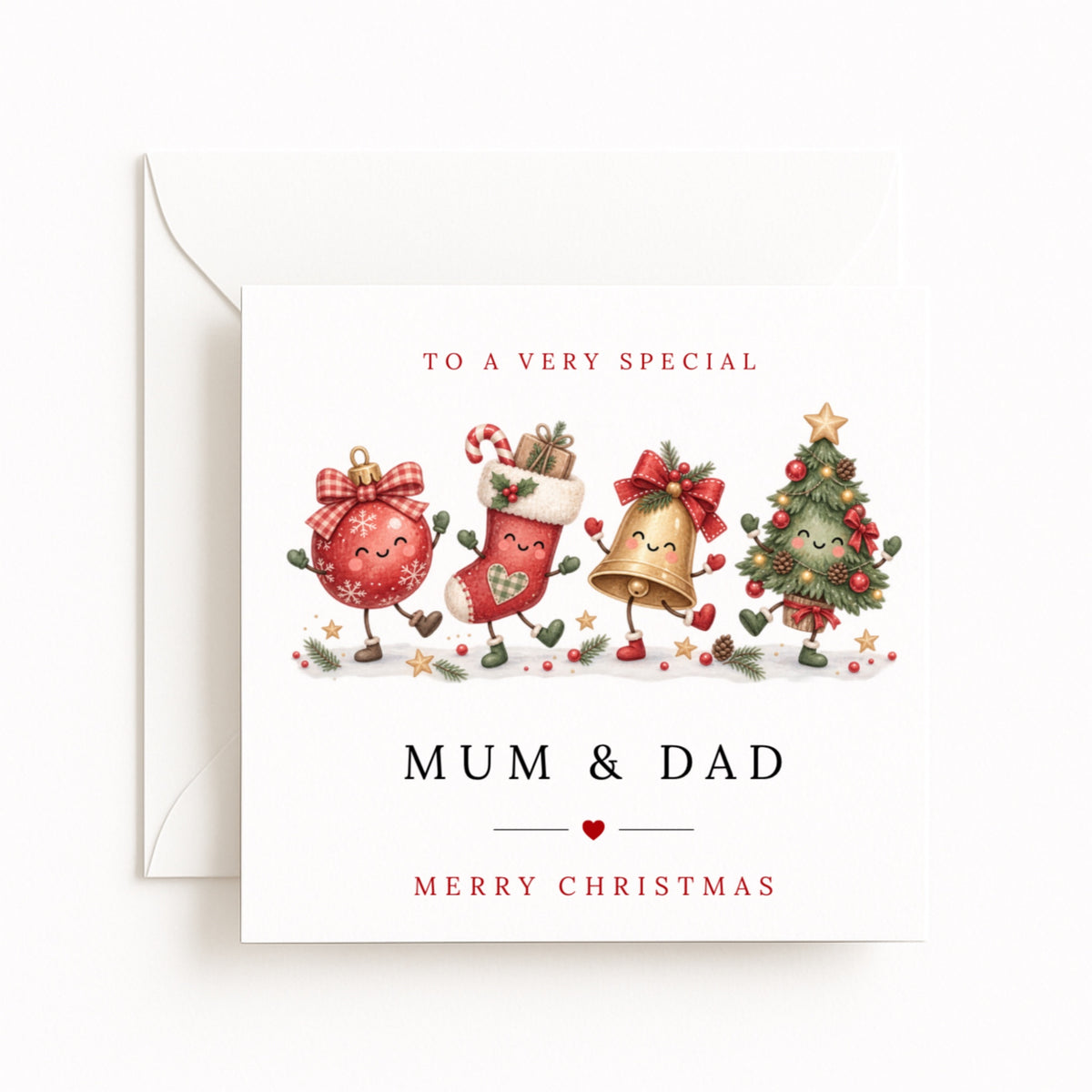 Festive Pals Christmas Card