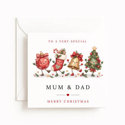 Festive Pals Christmas Card