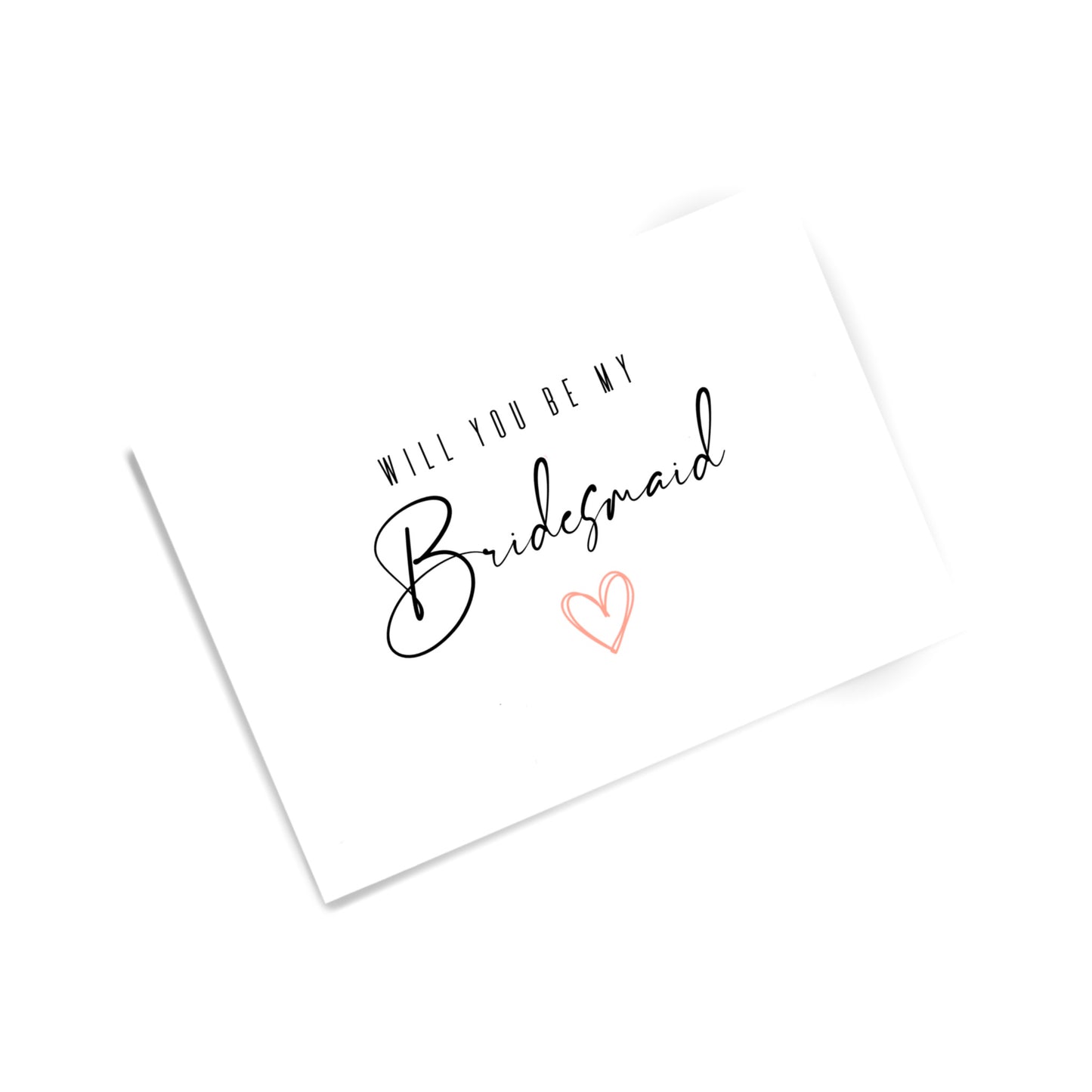 Bridal Party Cards