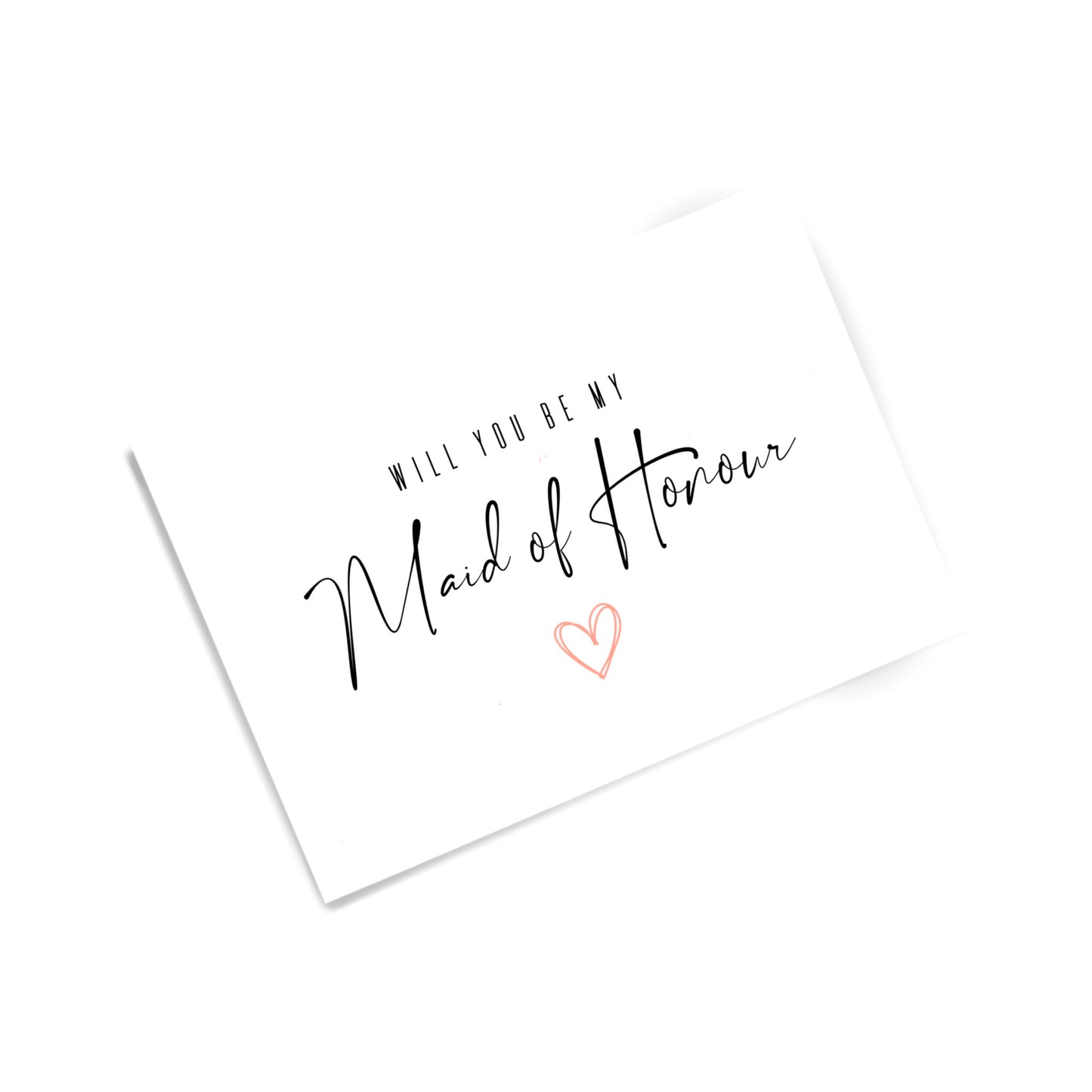 Bridal Party Cards