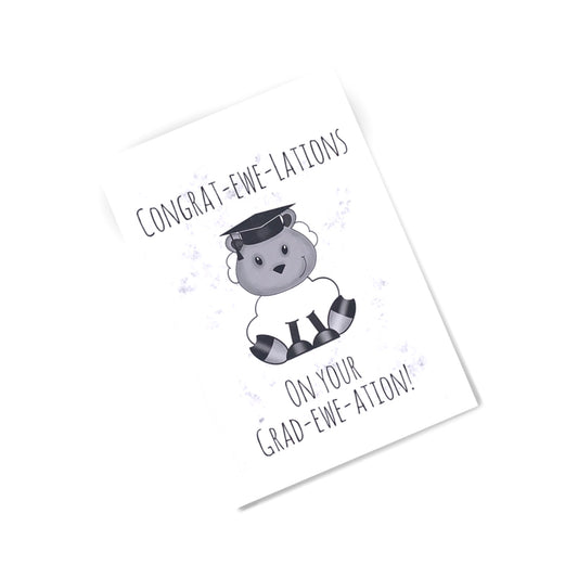 "CongratEWElations" Graduation Card