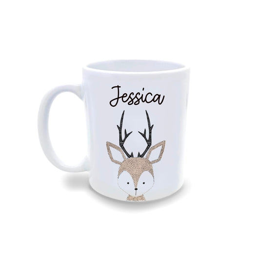 Deer Personalised Mug