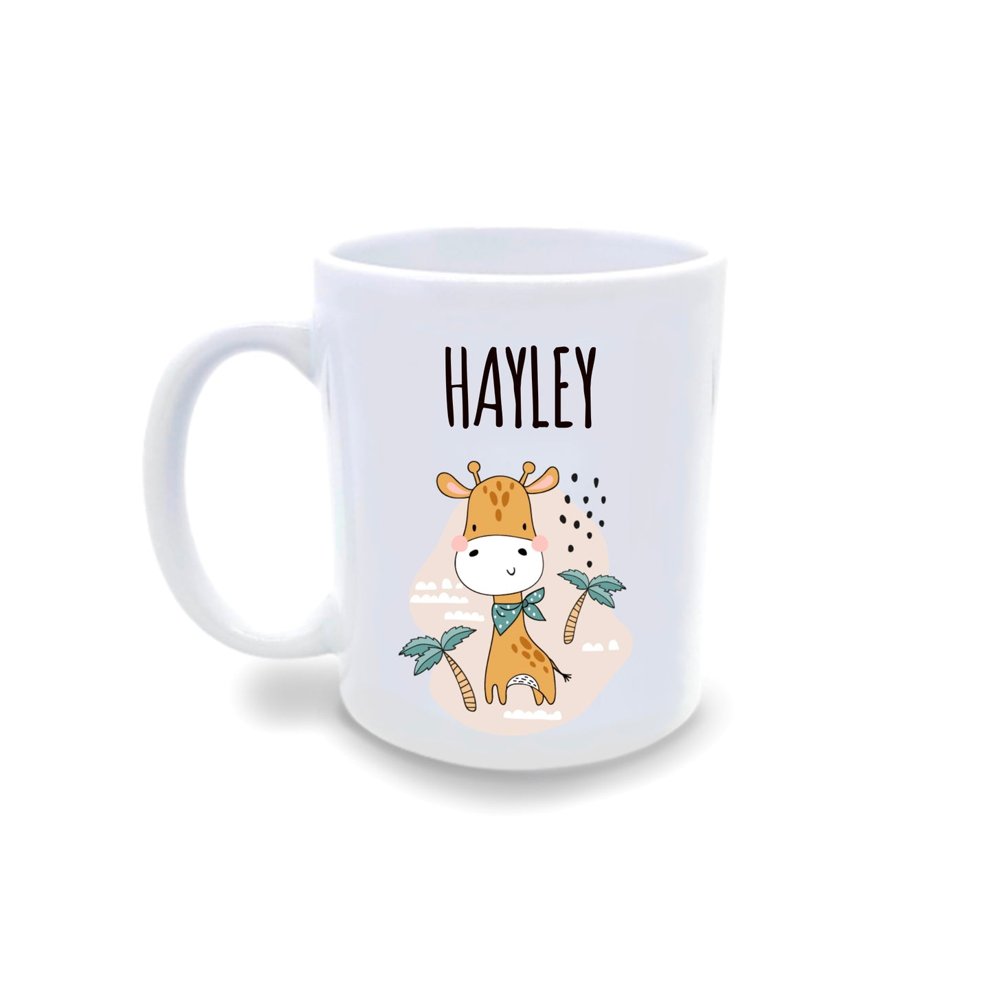 Giraffe Personalised Mug