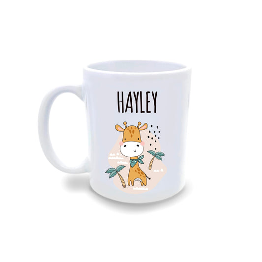 Giraffe Personalised Mug