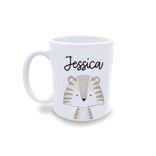 Tiger Personalised Mug