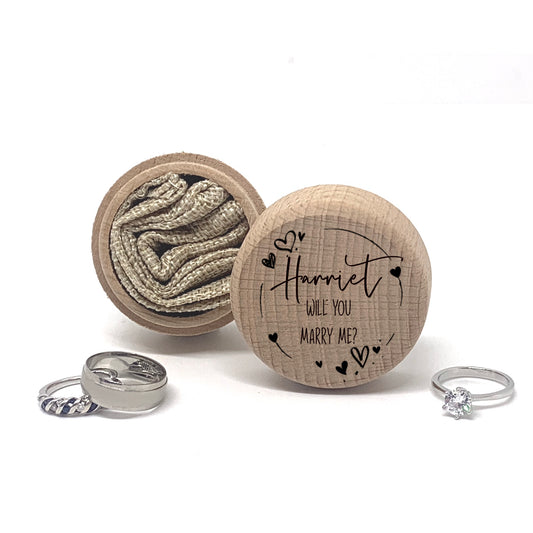 Couples Ring Box