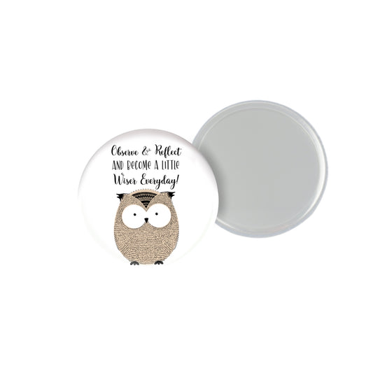 Owl Pocket Mirror