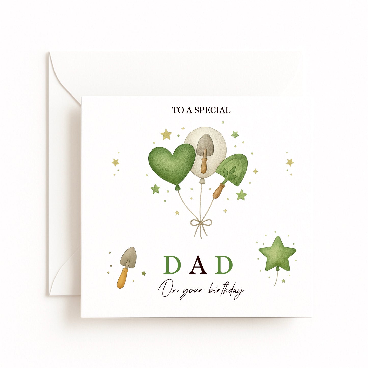 Personalised Gardener Birthday Card