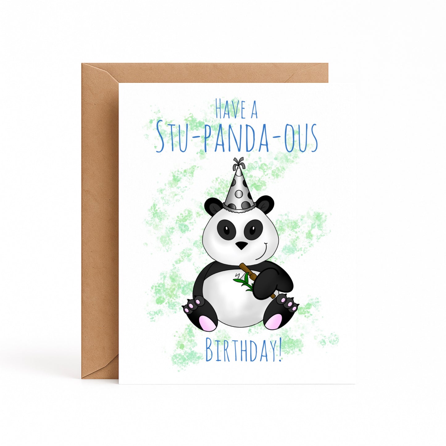 Panda Birthday Card (Stu-Panda-Ous Birthday)