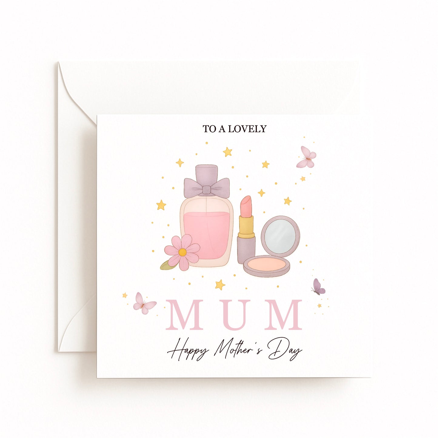 Perfume & Lipstick Mother’s Day Card