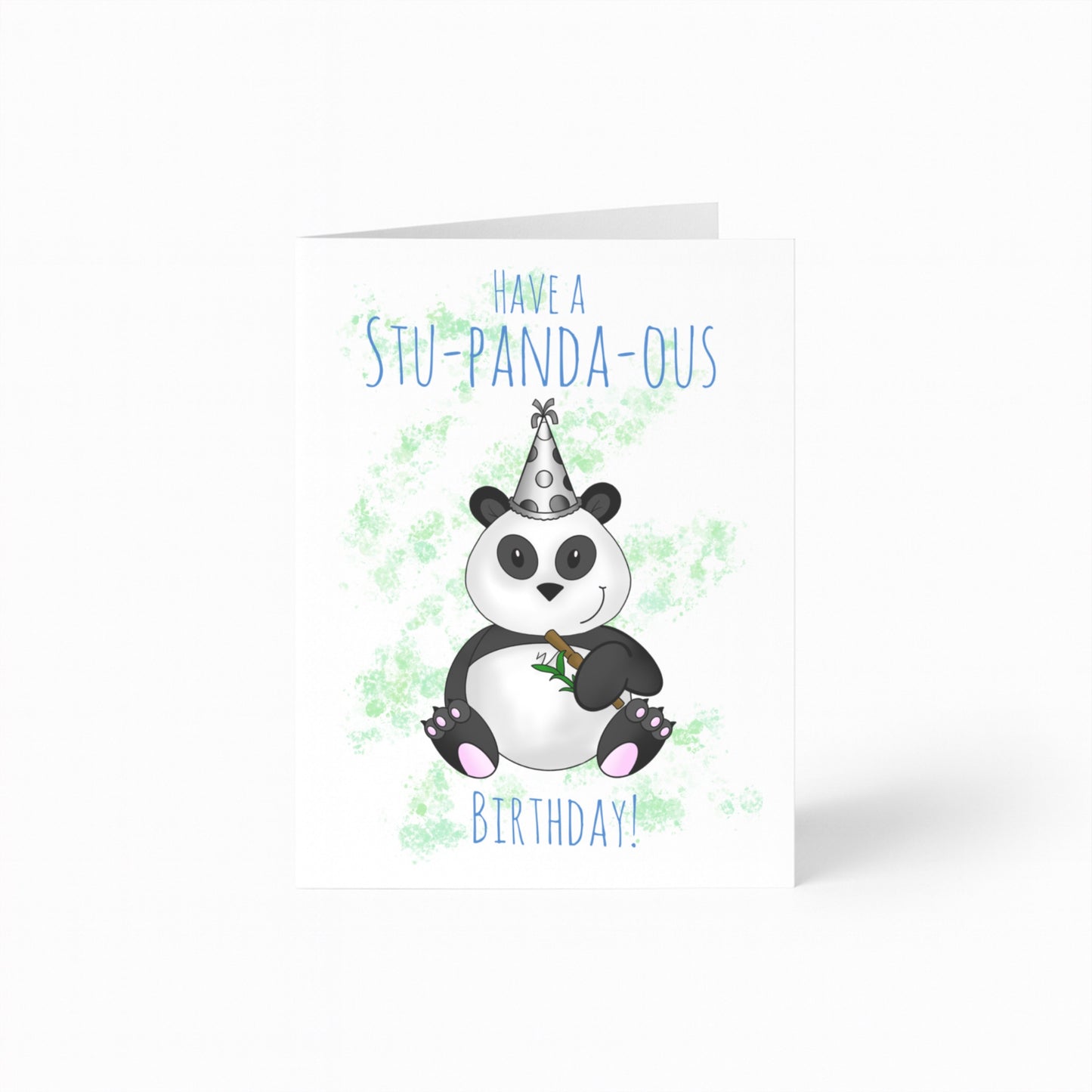 Panda Birthday Card (Stu-Panda-Ous Birthday)