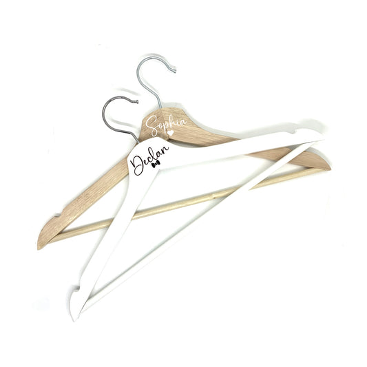 Personalised Wedding Dress Hangers