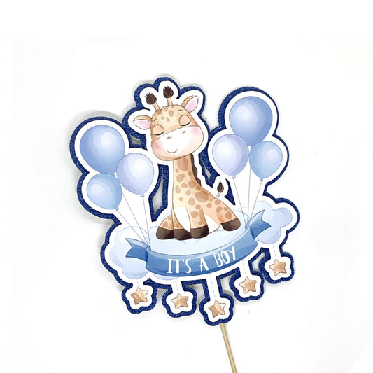 It’s a Boy Giraffe Cake Topper