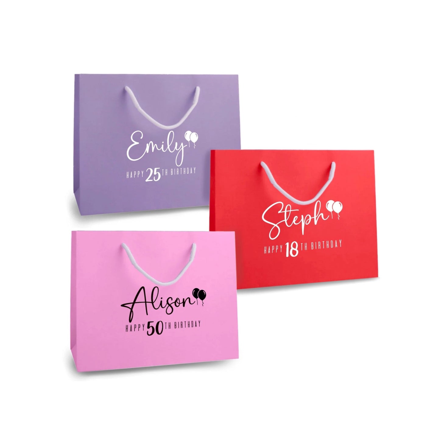 Birthday Balloon Gift Bag