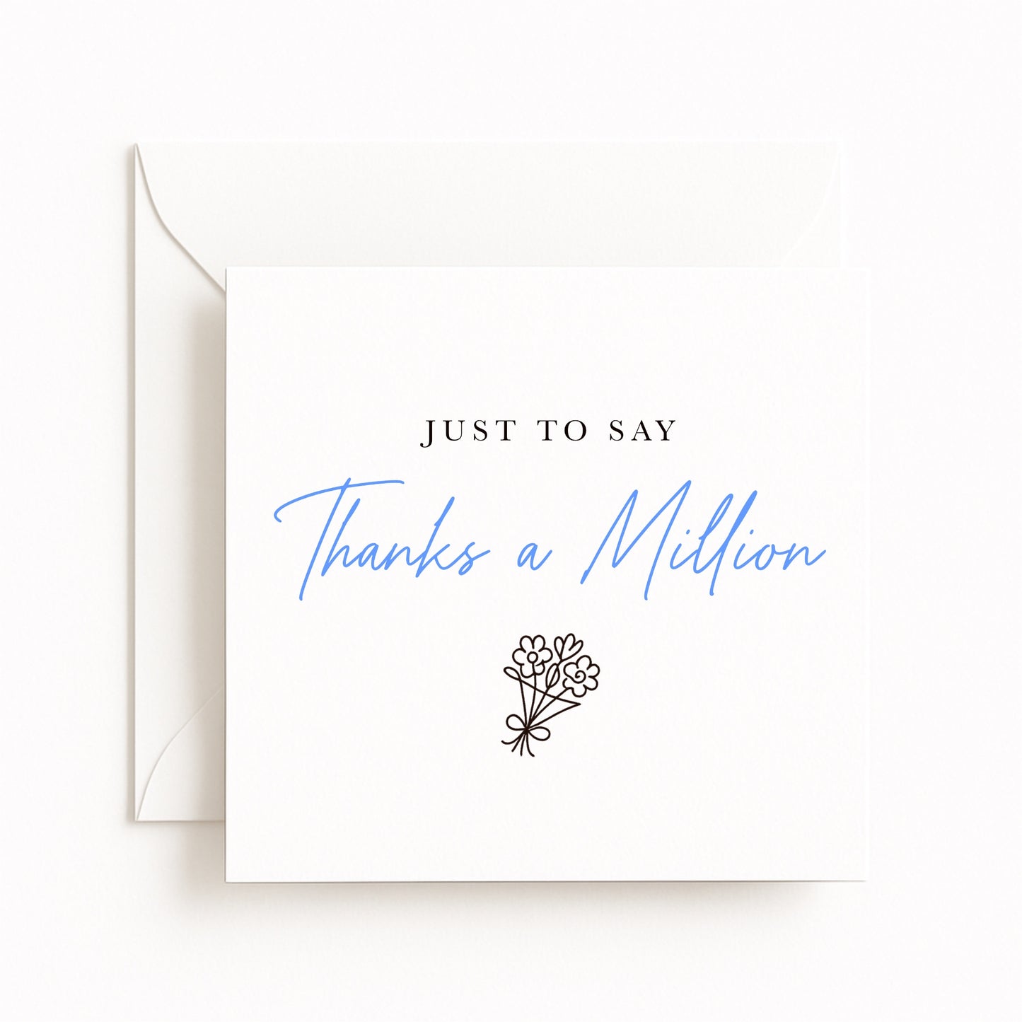 Thanks A Million Card